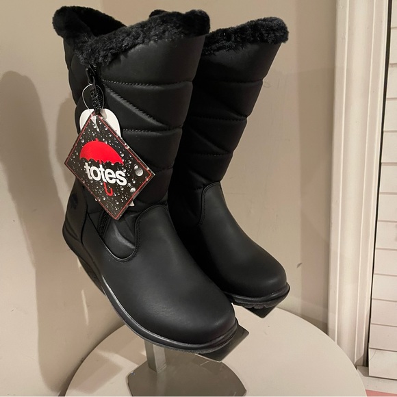 totes Women's Winter, Rain & Snow Boots Insulated Warm Fur-Lined,Mid-Calf Height - Picture 6 of 10